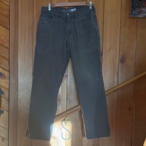 Carhartt men’s 5 pocket Work Pant Canvas distressed 32x32